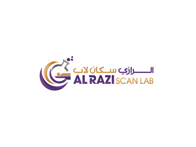 Al Razi Scan Lab branding design icon illustration logo logodesign typography ui ux vector