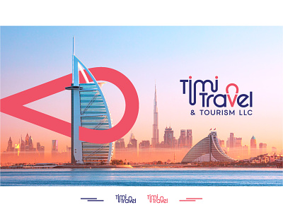 Timi Travel & Tourism LLC branding graphic design icon logodesign typography vector