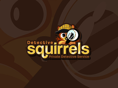 Detective Squirrels animation characterdesign design illustration logo logodesign vector