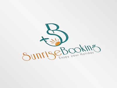 Sunrise Booking app branding design logo logodesign vector