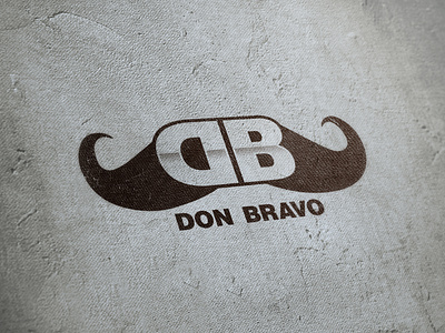 Don Bravo app branding design illustration logo logodesign typography vector