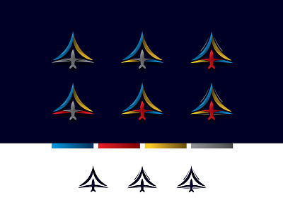Aero Travel app branding design icon logo logodesign vector
