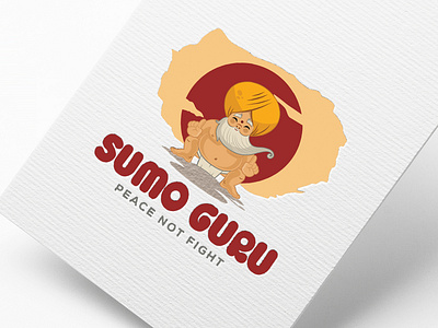 Sumo Guru branding design illustration logo logodesign vector