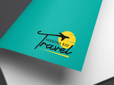 Marina Bay Travel animation branding design illustration logo logodesign vector web