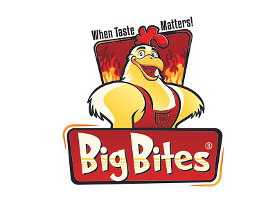 Big Bites design logo logodesign vector