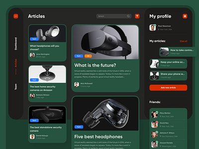 Dashboard articles concept dashboard dashboard app dashboard design dashboard ui dashboardui design elena sinianskaya olena synianska ui uiux ux web webdesign