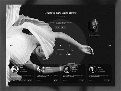 Photographs concept design elena sinianskaya fashion model models olena synianska photographers photograps poster ui uiux ux web webdesign website