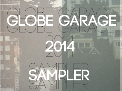 Globe Garage Sampler 2014 font globegarage illustrator music type vector