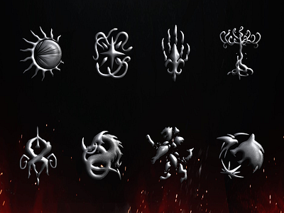 Witcher Netflix series logo illustration logo logodesign netflix witcher