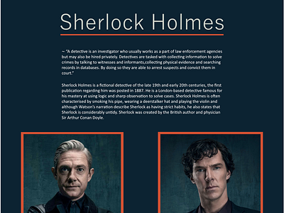 Sherlock Holmes Website