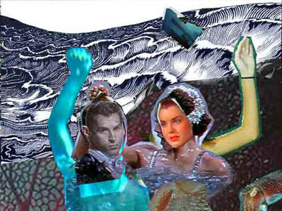 The Little Mermaid 3 of 8 aquatic collage drowning esther mermaid nautical prince rescue ship swim swimming water waves whale williams willow