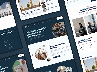 Mercy Mission. A charity website redesign charity design figma redesign ux website