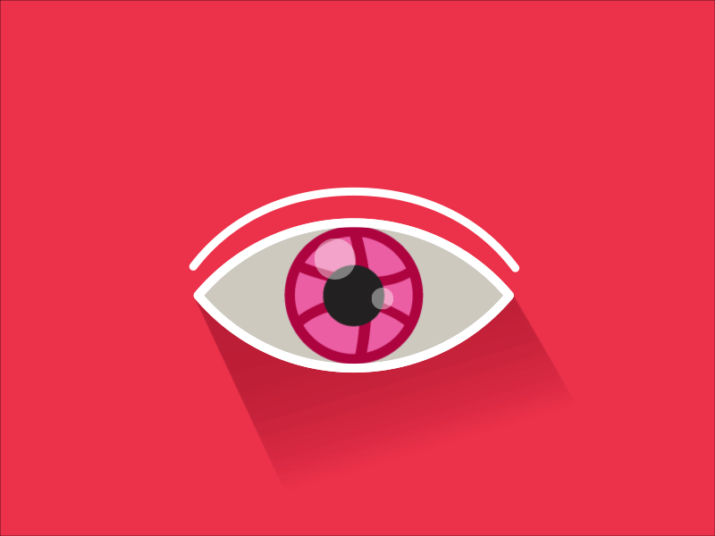 Eye Animation after effect animation creative debut design dribbble eye icon minimalist motion animation