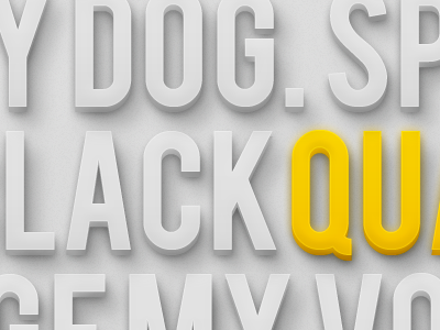 3d Text Styles 3d style text type typography