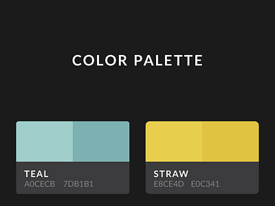 Aves UI Kit Color Palette by erigon on Dribbble