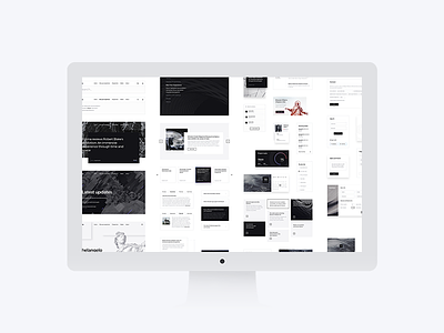 Forma All Elements Preview art elements interface kit minimalism minimalist modern psd ui ui kit web