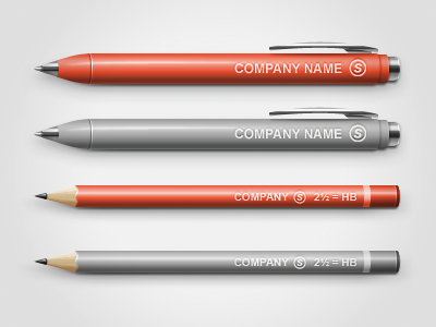 Download Pen Pencil Mock Up By Erigon On Dribbble