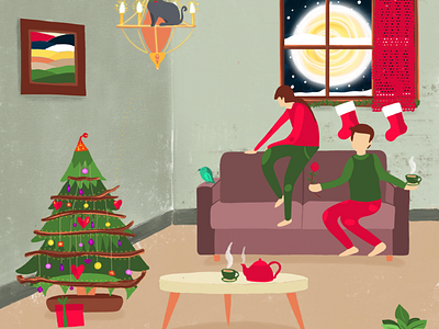 Christmas time illustration