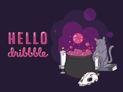 Helllo, Dribbble!