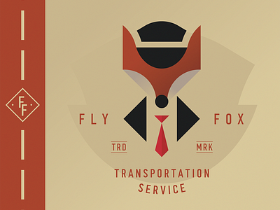 Fly Fox animal design branding design geometric geometric mark geometry logo logo design minimal sharp
