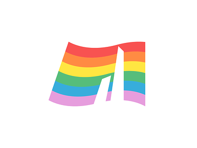 Bologna Pride bologna flag italy lgbt lgbtq lgbtqia logo pride queer rainbow towers vector