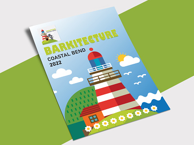 Coastal Bend Flyer Vector boliver lighthouse dog house fiverr flyer graphic design illustration logo print design vector