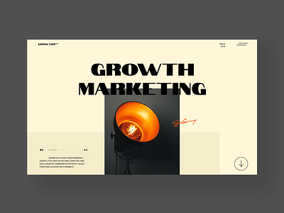 Growthp Website Design design marketing minimal shot ui ux web website