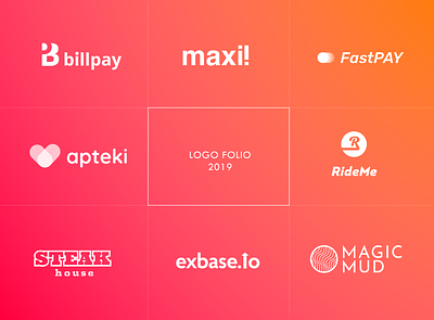 Logofolio 2019 animation design icon logo minimal type ui ux vector website