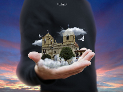 Huancayo_city acreativevisual church design huancayo manipulation photoshop psd