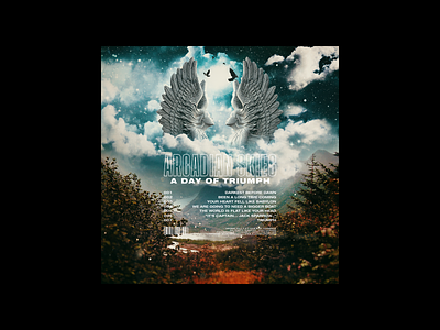 Arcadian Skies - A Day Of Triumph album art album artwork album cover angels birds cover art epic skies sky