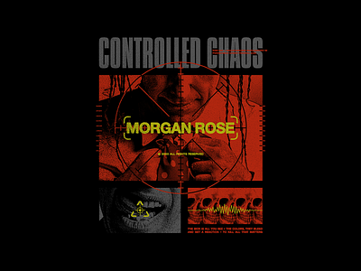 Morgan Rose - Targeted band merch chaos merch metal sevendust