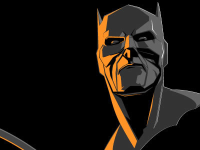 Dark Knight batman comic dark knight poster vector