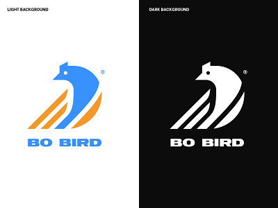 BO Bird logo concept bird bird icon bird logo branding design icon illustration logo logomark logotype minimal typography vector