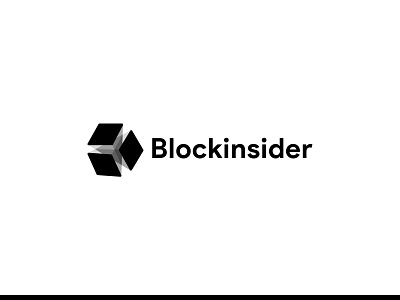 Block Insider block blockchain branding crypto cryptocurrency flat illustration logo logodesign logos portfolio ui ux