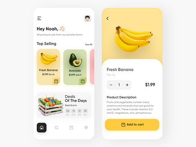 Groceries Shopping - Mobile App