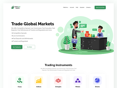 Trading - Website