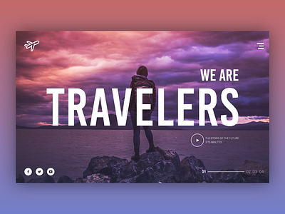 Travelers - Landing Page