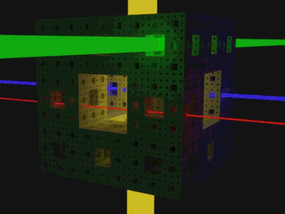 Menger Sponge animation 3d 3d animation 3d art animation art blender blender 3d blender animation gif menger sponge sierpinski cube