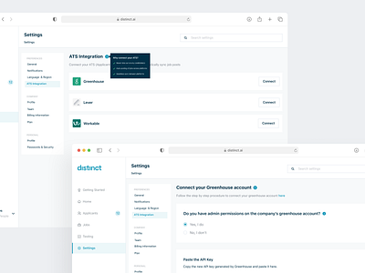 Distinct dashboard design uidesign