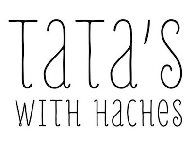 Tata's with Haches logo wordmark