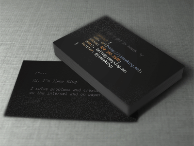 Business Card Mockup business card