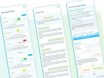 Health Indicator appdesign design healthcare healthindicator medical mobiledesign uidesign uiuxdesign