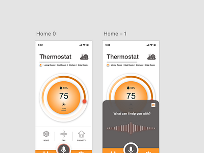 Voice User Interface interaction design ui design ux design