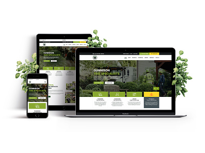 Tree care service web design #2019