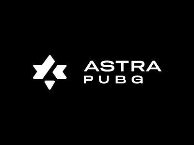 Astra PUBG branding design flat illustrator logo minimal pubg vector