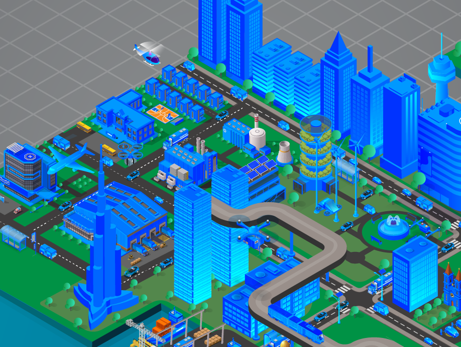 smart-city-by-kamaru-on-dribbble