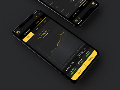 Cryptocurrency wallet mockup block chain mockup user experience user interface uxdesign