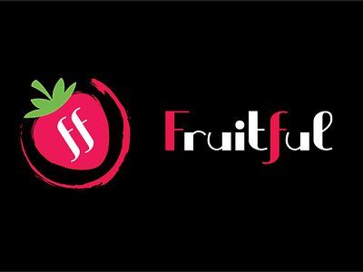 Fruitful Company Logo branding company logo identity design logo design