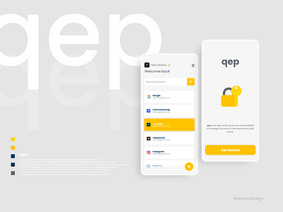 Qep App UI-Design app branding design ui ui design ux