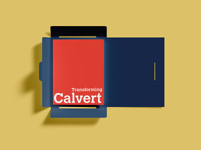 Transforming Calvert design typography